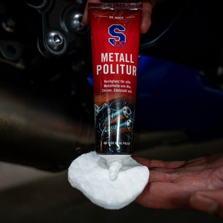 "S100" Metallpolitur für Motorrad