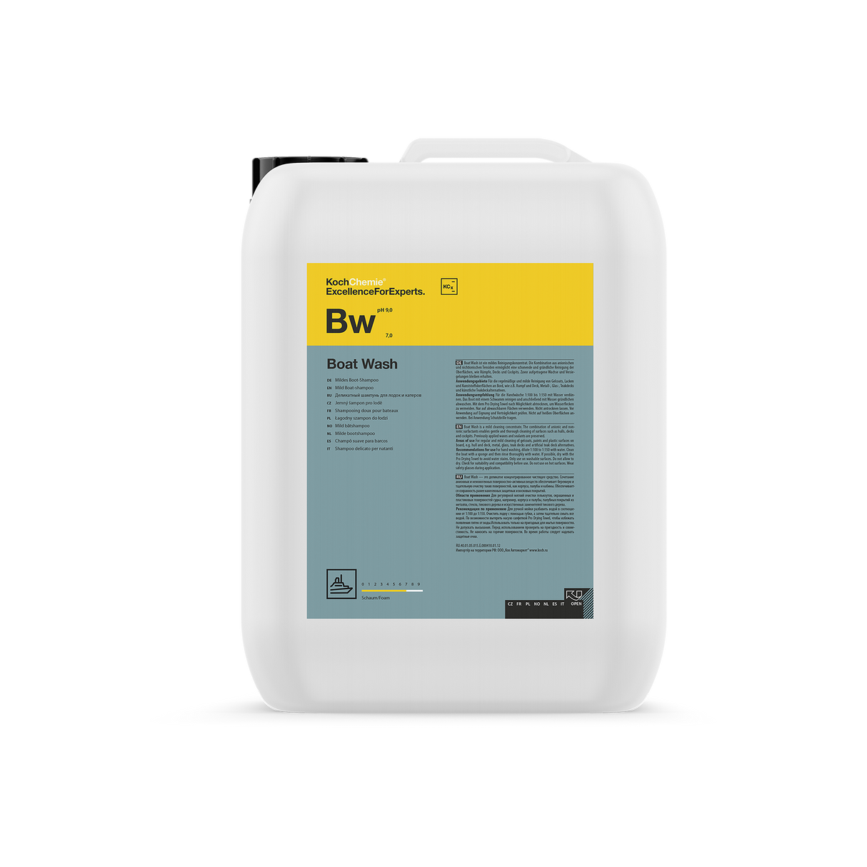 Boat Wash "Bw" Boot-Shampoo (Neutral) (Marine-Linie)