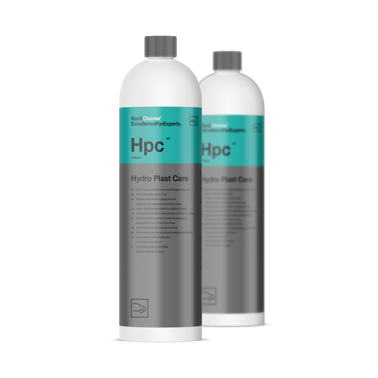 Hydro Plast Care "Hpc" Concentré d'entretien plastique (Diluable à l'eau)