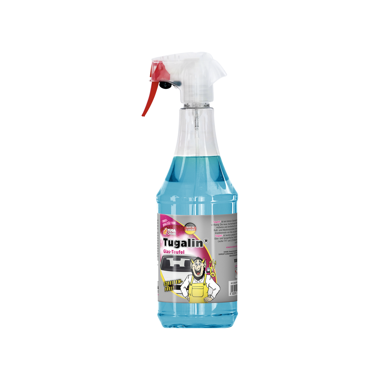 Tuga Chemie Tugalin® "Glas-Teufel" — Glasreiniger 1000ml / 1 Liter