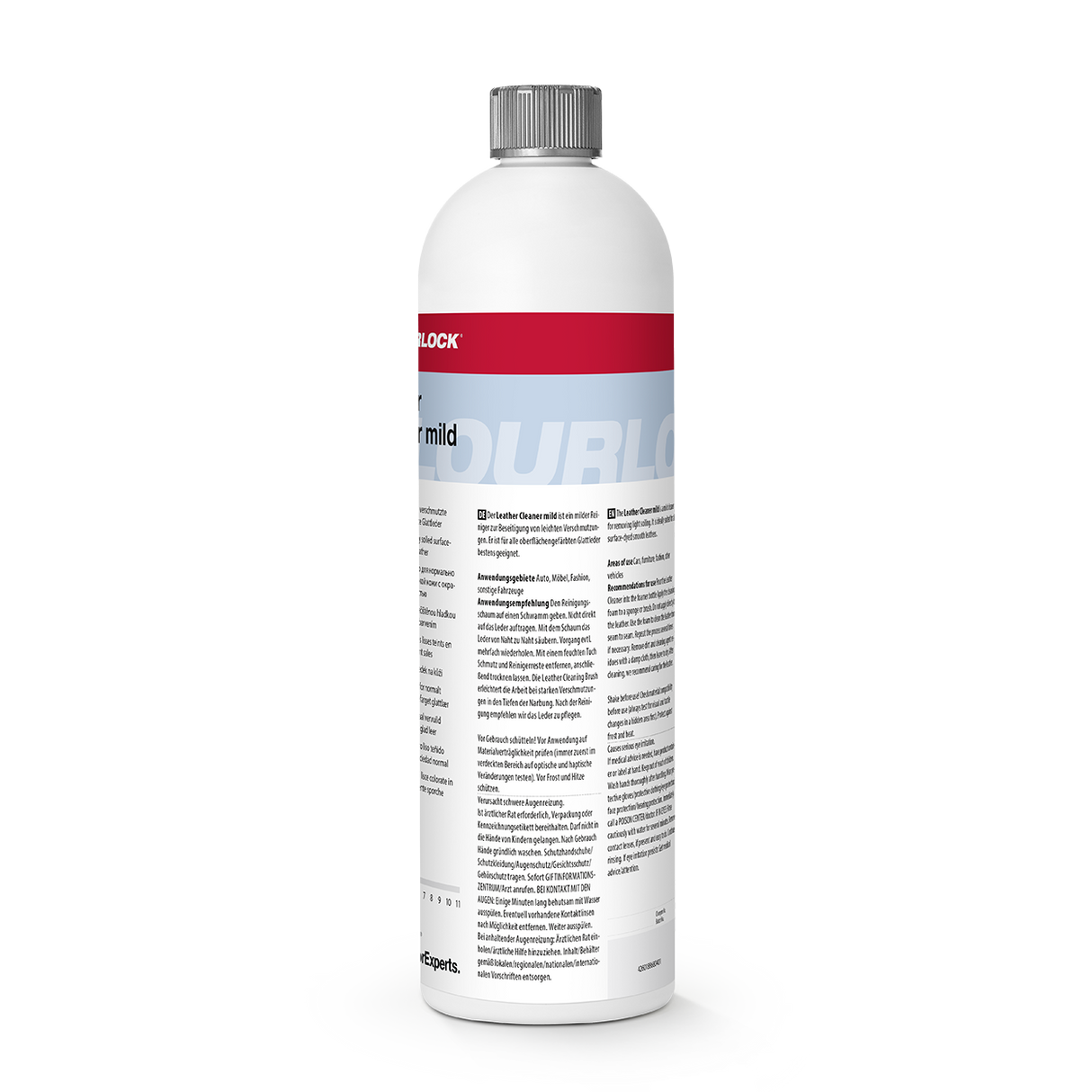 COLOURLOCK "Leather Cleaner" (Mild) Reiniger für normal verschmutzte oberflächengefärbte Glattleder