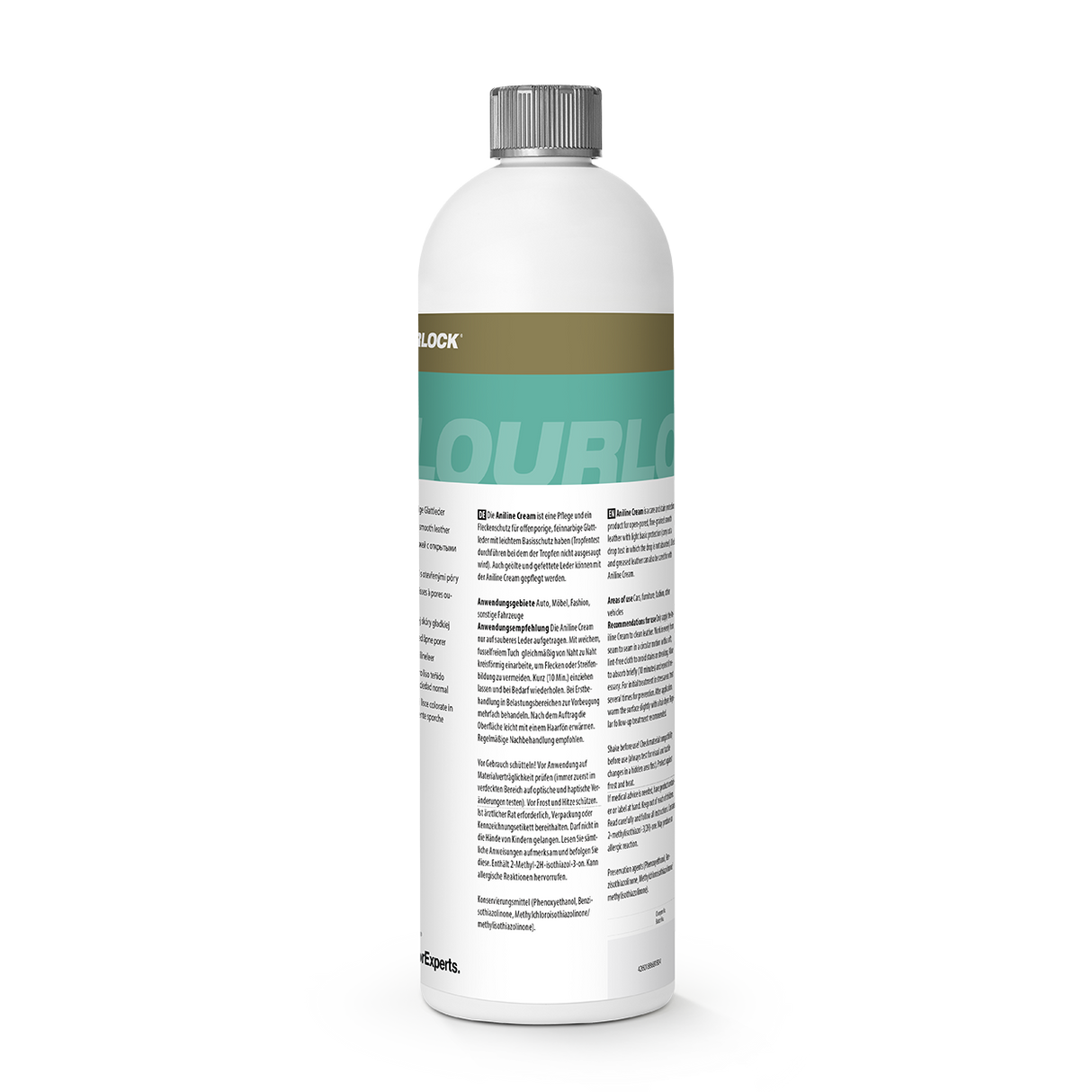 COLOURLOCK "Aniline Cream" onderhoud voor openporig gladleer
