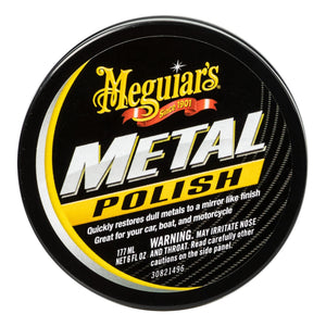 Meguiars Metal Polish Politur 6 oz (177 ml)