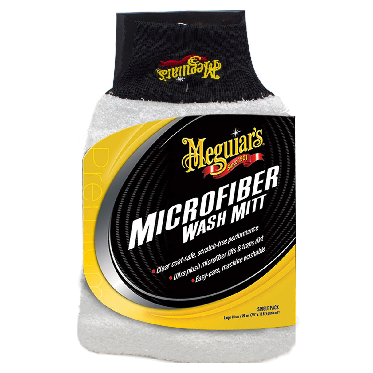 Meguiars Microfibre Wash Mitt Waschhandschuh 1 Stück