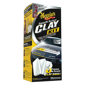 Meguiars SMOOTH SURFACE Clay Kit Reinigungsknete 1 Set