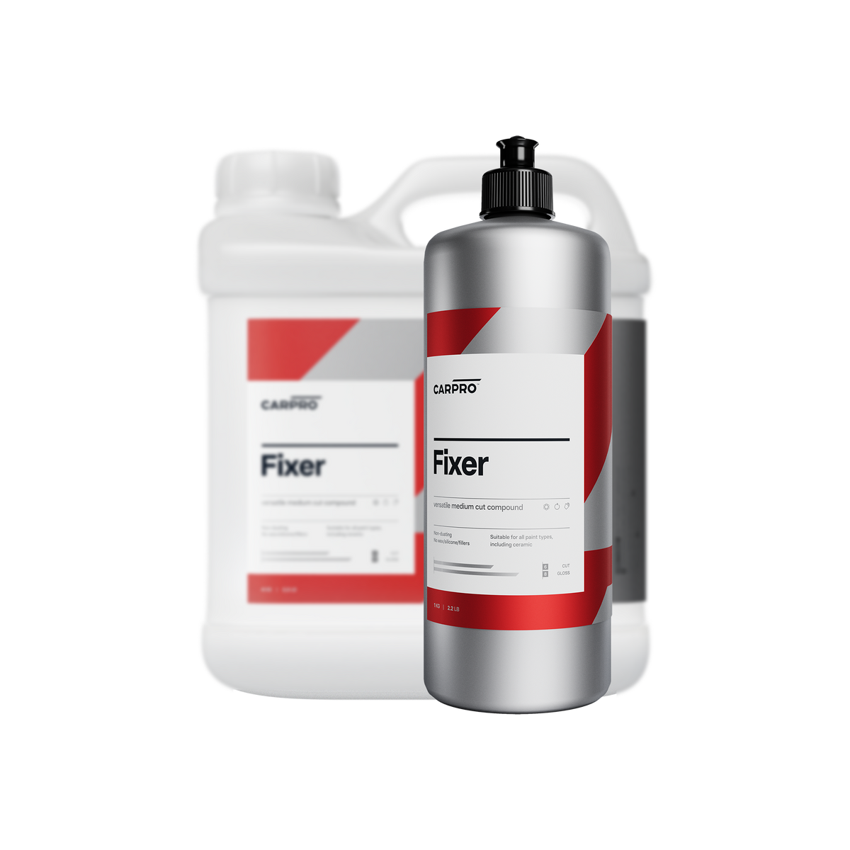 Carpro fixer medium cut compound one step politur