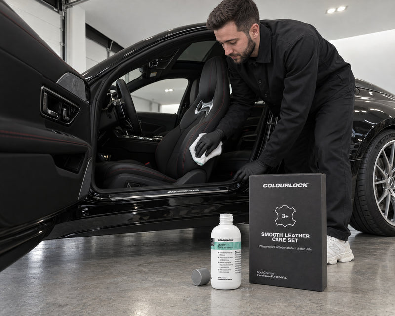 Detailing1 Hero: COLOURLOCK care kits — preventing cracks in leather (Desktop)