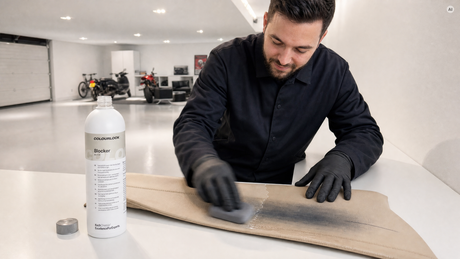 Dye-transfer barrier coat by COLOURLOCK