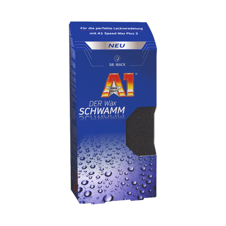 A1 "DER Wax" Auftragsschwamm — Dr. Wack