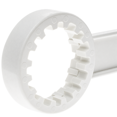 Großer Öffnerring und Greifzähne des Koch-Chemie Canister Opener Kanisteröffners