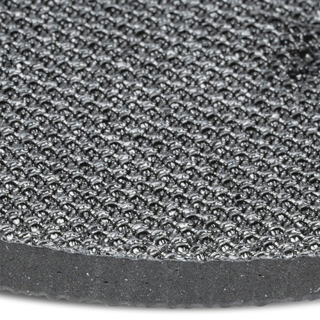 Oberflächenstruktur der Unterseite des COLOURLOCK "Polishing Pad Holder" Polierpad-Halters