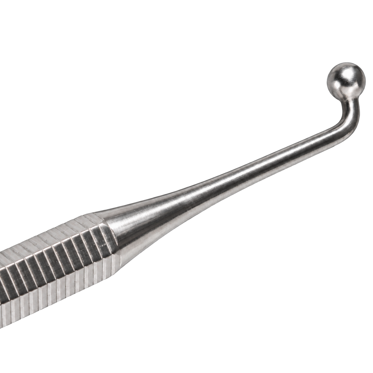 Kugelspitze des COLOURLOCK "Spatula Duo Ball & Flat" Modellierspachtels