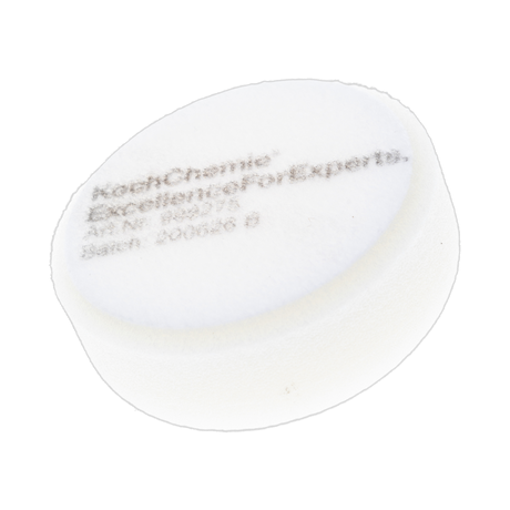 Koch-Chemie Schleifschwamm — Polierpad "Weiß" hart 1 Stück / Ø 80 mm / Weiß