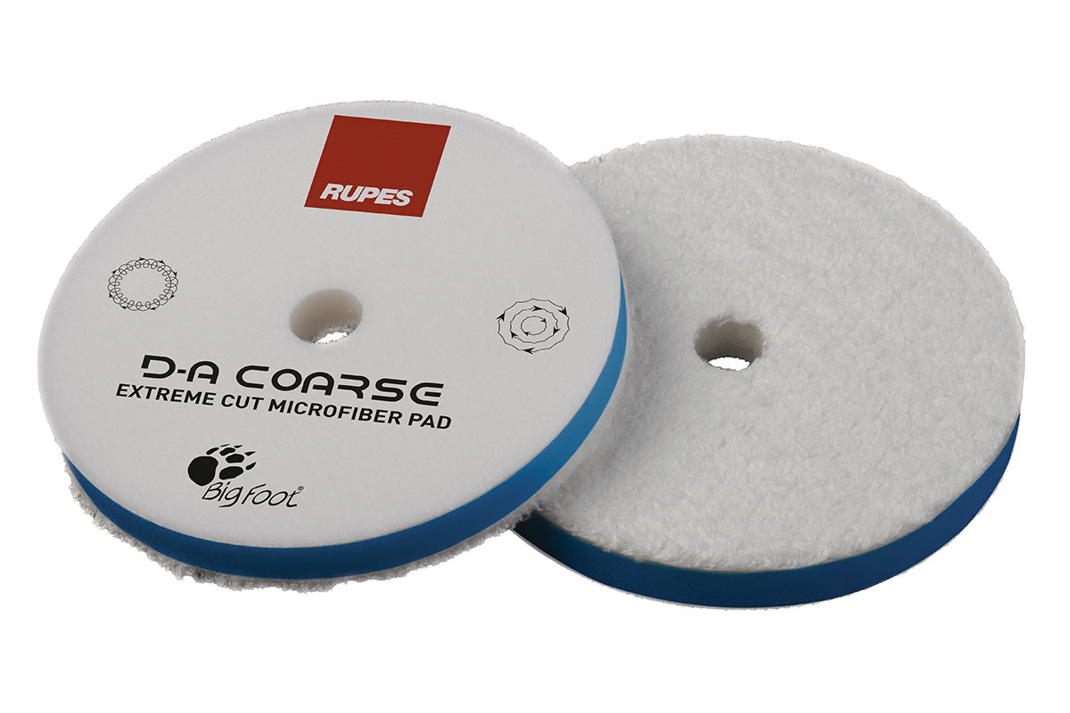 "D-A" Coarse (9.MF Series H) Mikrofaser Polierpad Blau