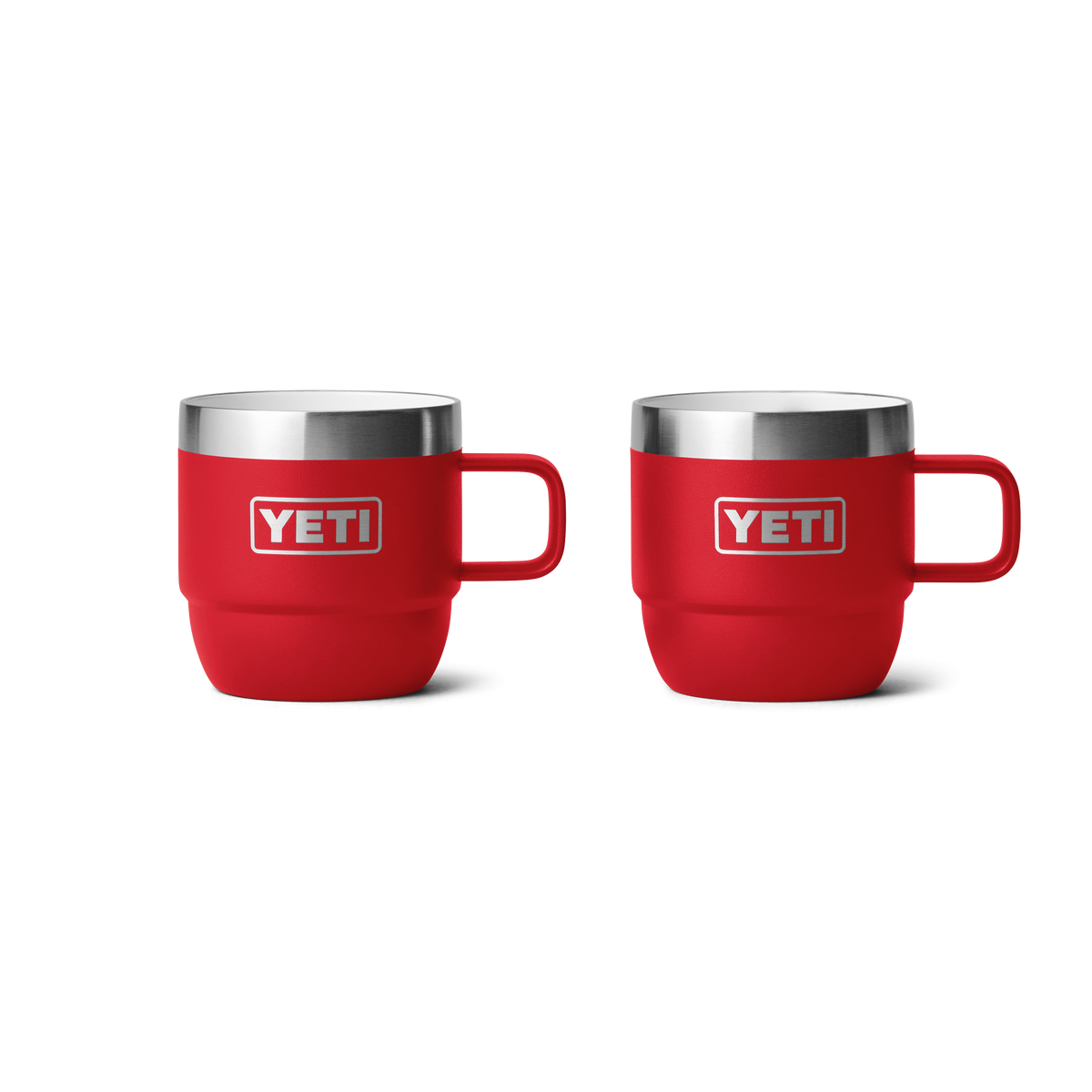 Rambler® 6 oz "Mug" Espressotasse mit Henkel (2er-Pack)
