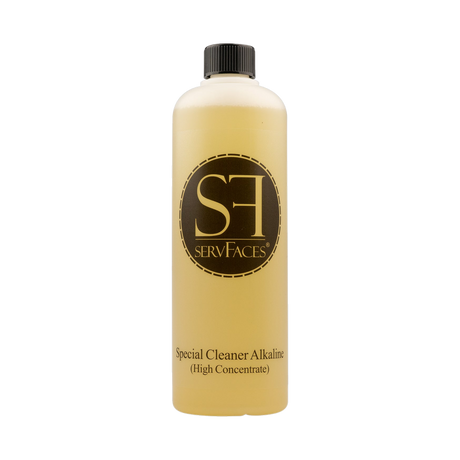 servFaces Special Cleaner "Alkaline" (Konzentrat) — Alkalireiniger 1000 ml / 1 Liter