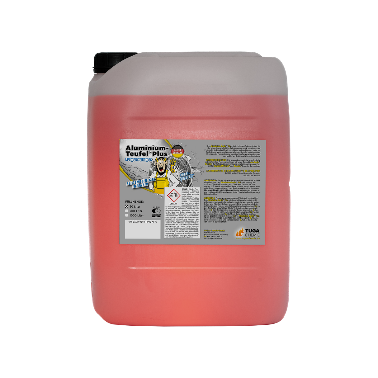 Aluminium-Teufel® (Rot) Felgenreiniger