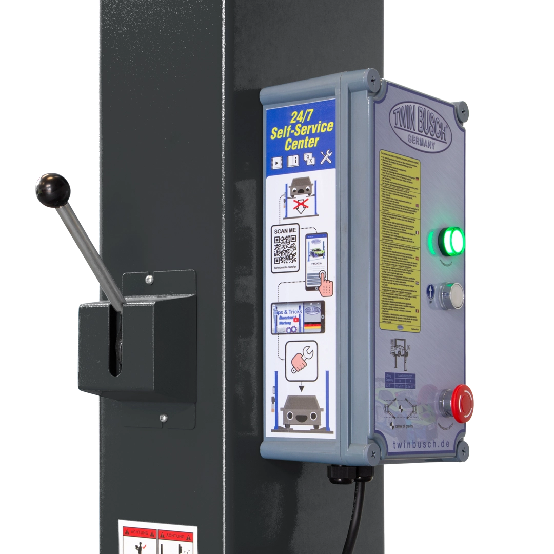 TW242M-230 "BASIC LINE" 2-Säulen-Hebebühne bis 4200kg