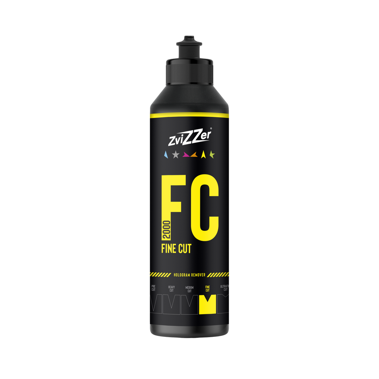 ZviZZer FC 2000 "Fine Cut" (Gelb) — Finish-Politur 250 ml