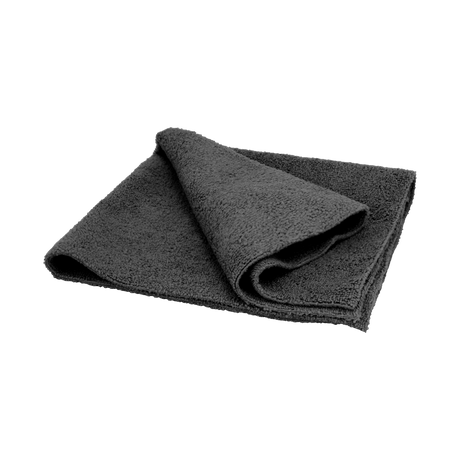 ZviZZer Microfiber Cloth “Edgeless” (300 GSM) — Mikrofasertuch Schwarz / 40 × 40 cm / 1 Stück