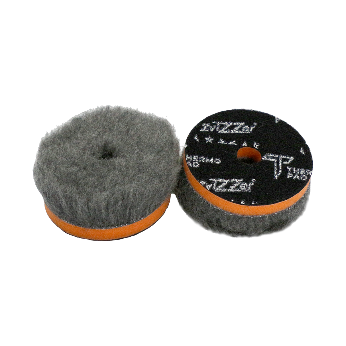 ZviZZer Thermo Nano Wool Pad (Orange) — Thermo-Wollpad Ø 80/25/80 mm / 1 Stück